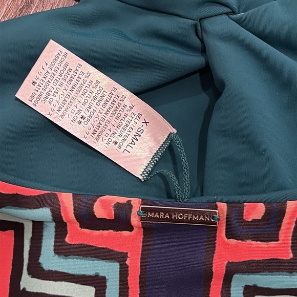 $238 Mara Hoffman TRIBAL Cut-Out One Piece XS - Picture 4 of 4